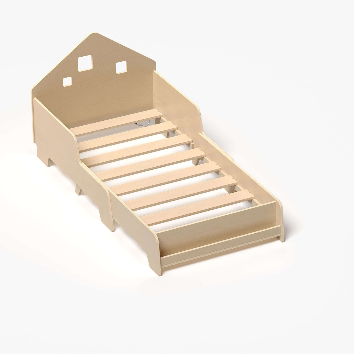 Verstellbares Montessori Kinderbett für sicheres Schlafen