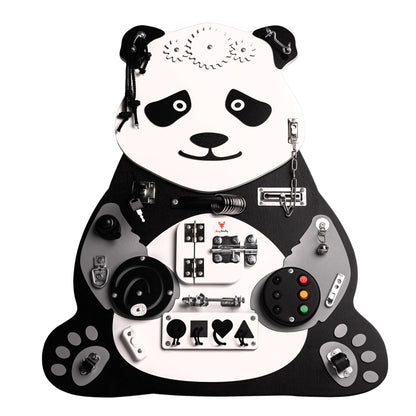 Motorikbrett Paula Panda mit Aktivitäten für Kinder