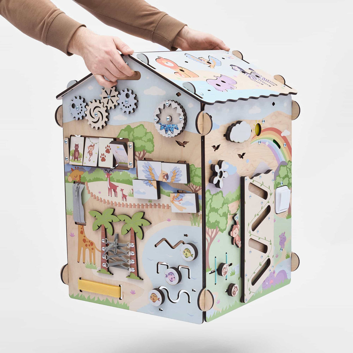Motorikhaus Zoo für kleine Tierfreunde