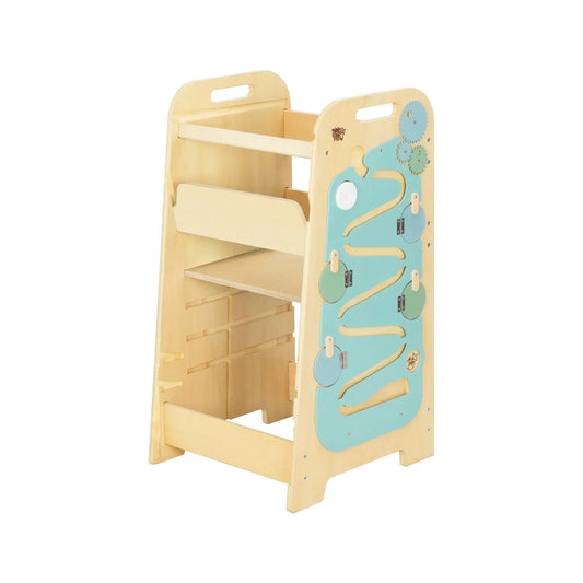 Multifunktionaler wachsender Lernturm 5-in-1 XL von Busykids