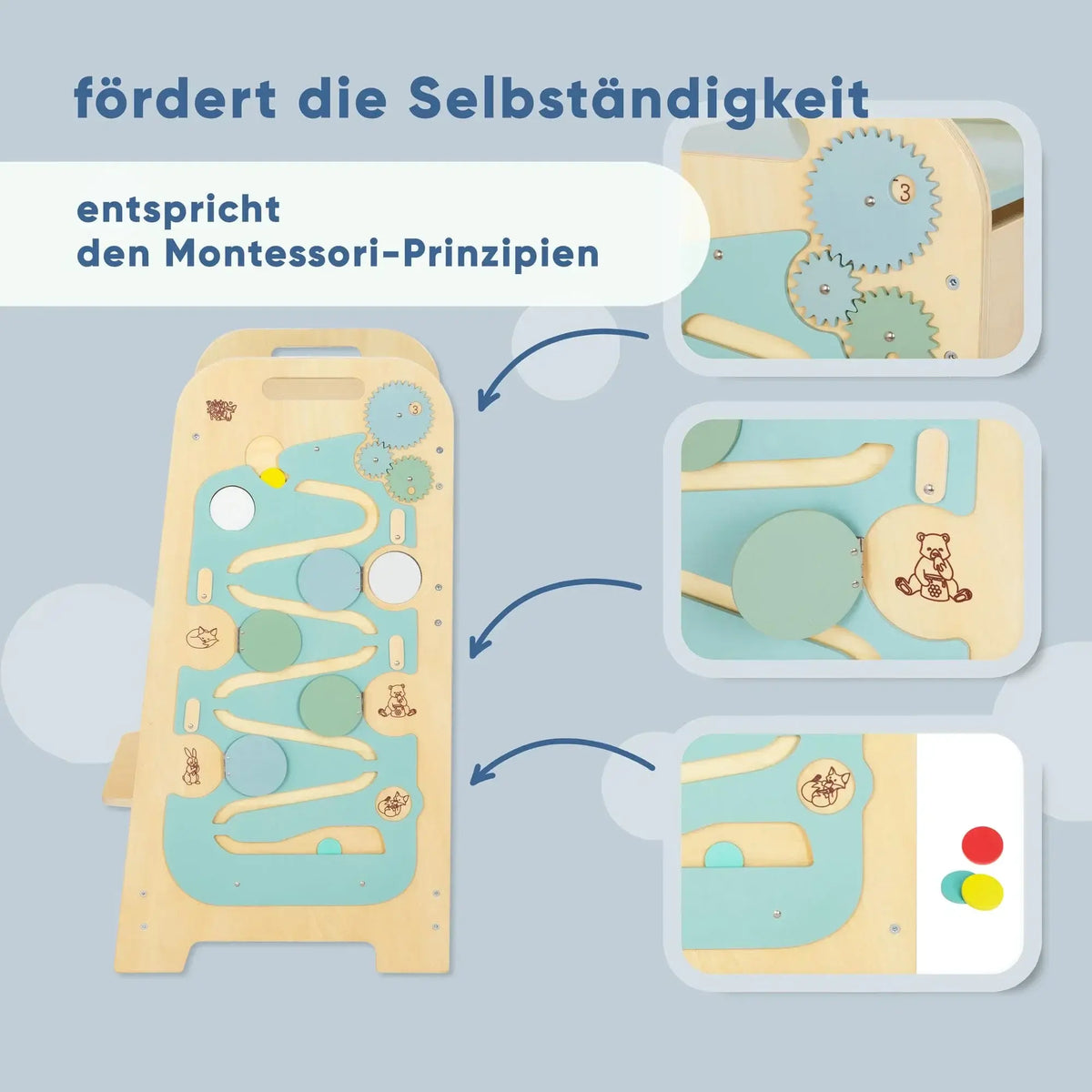 Multifunktionaler Lernturm 5-in-1 XL für Kinder