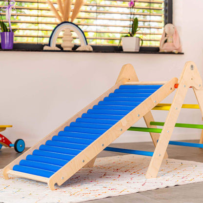 Rollenrutsche 120 cm für Kinder aus Holz