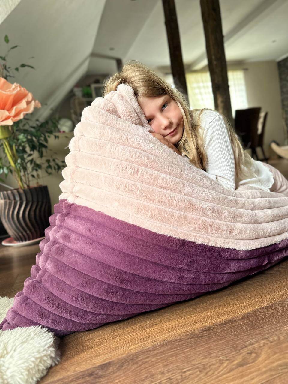 WolkenNest Duo Sitzpoufs in Wolkenform für Kinder