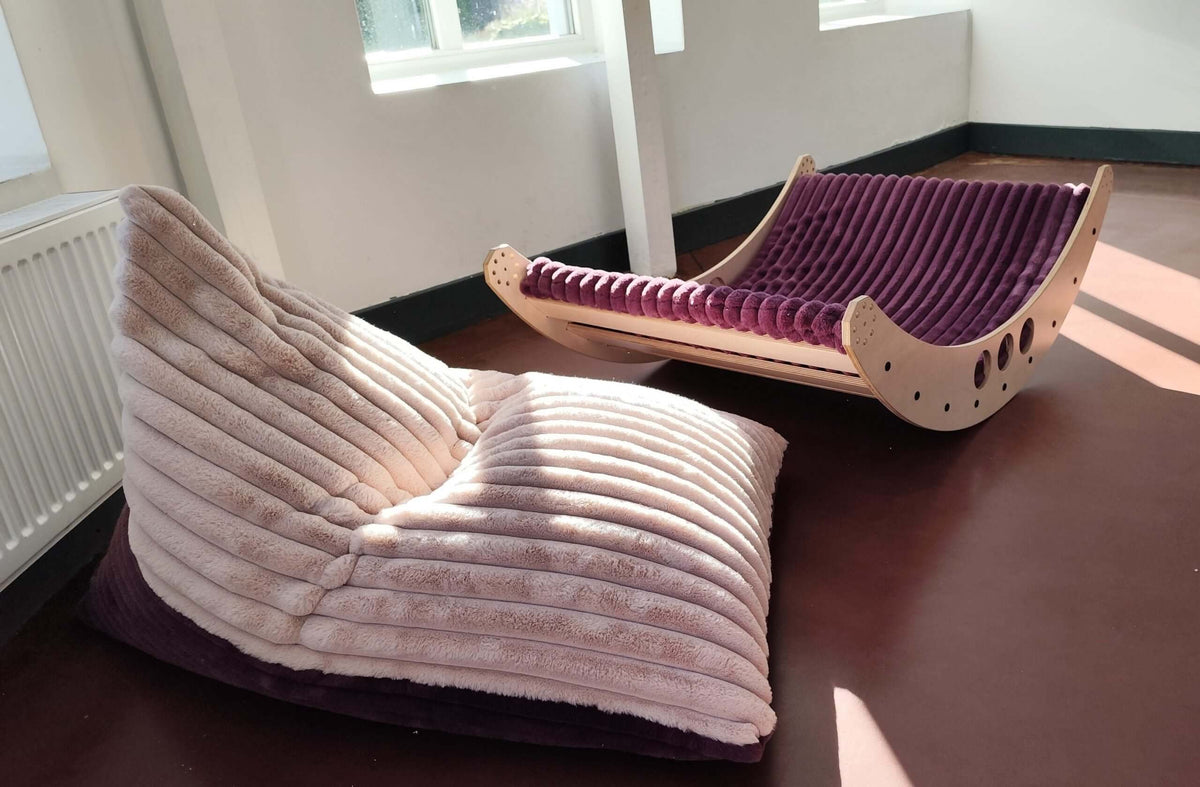 Sitzsatz Pouf WolkenNest Duo für gemütliche Spielecken