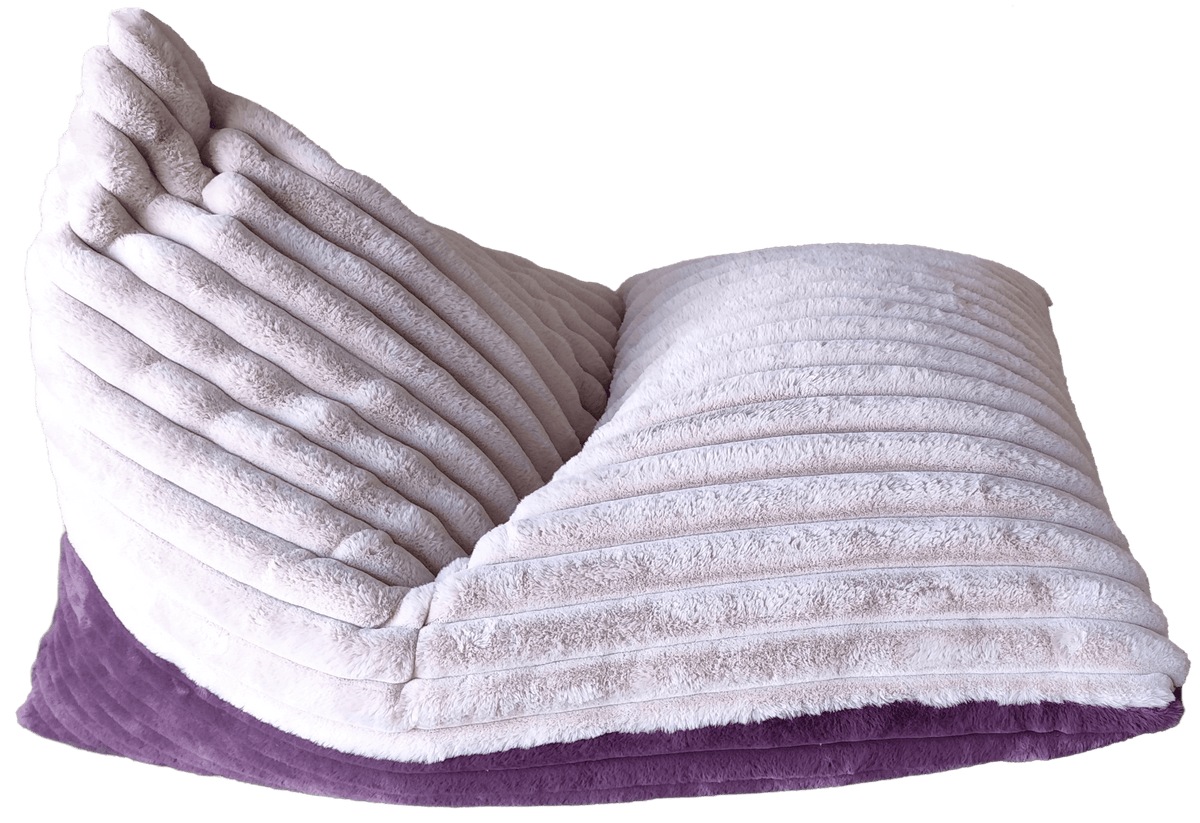 WolkenNest Duo Poufs zum Sitzen und Kuscheln