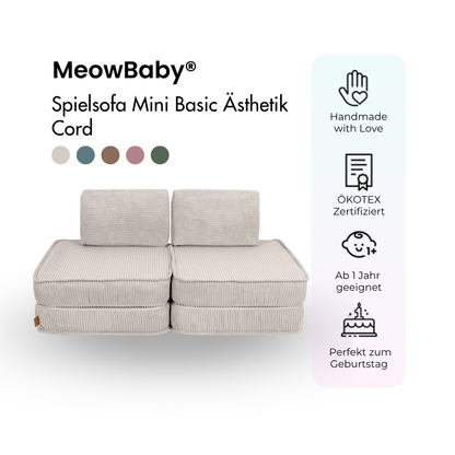 Play Sofa Aesthetics Cord Mini Basic - Classic Cord Edition