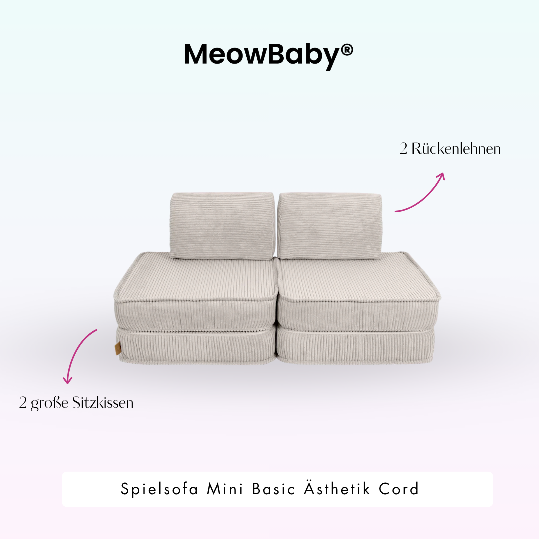 Play Sofa Aesthetics Cord Mini Basic - Classic Cord Edition