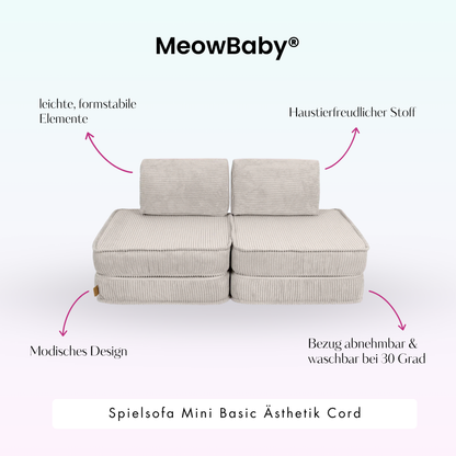 Play Sofa Aesthetics Cord Mini Basic - Classic Cord Edition