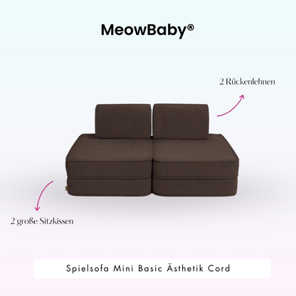 Play Sofa Aesthetics Cord Mini Basic - Classic Cord Edition