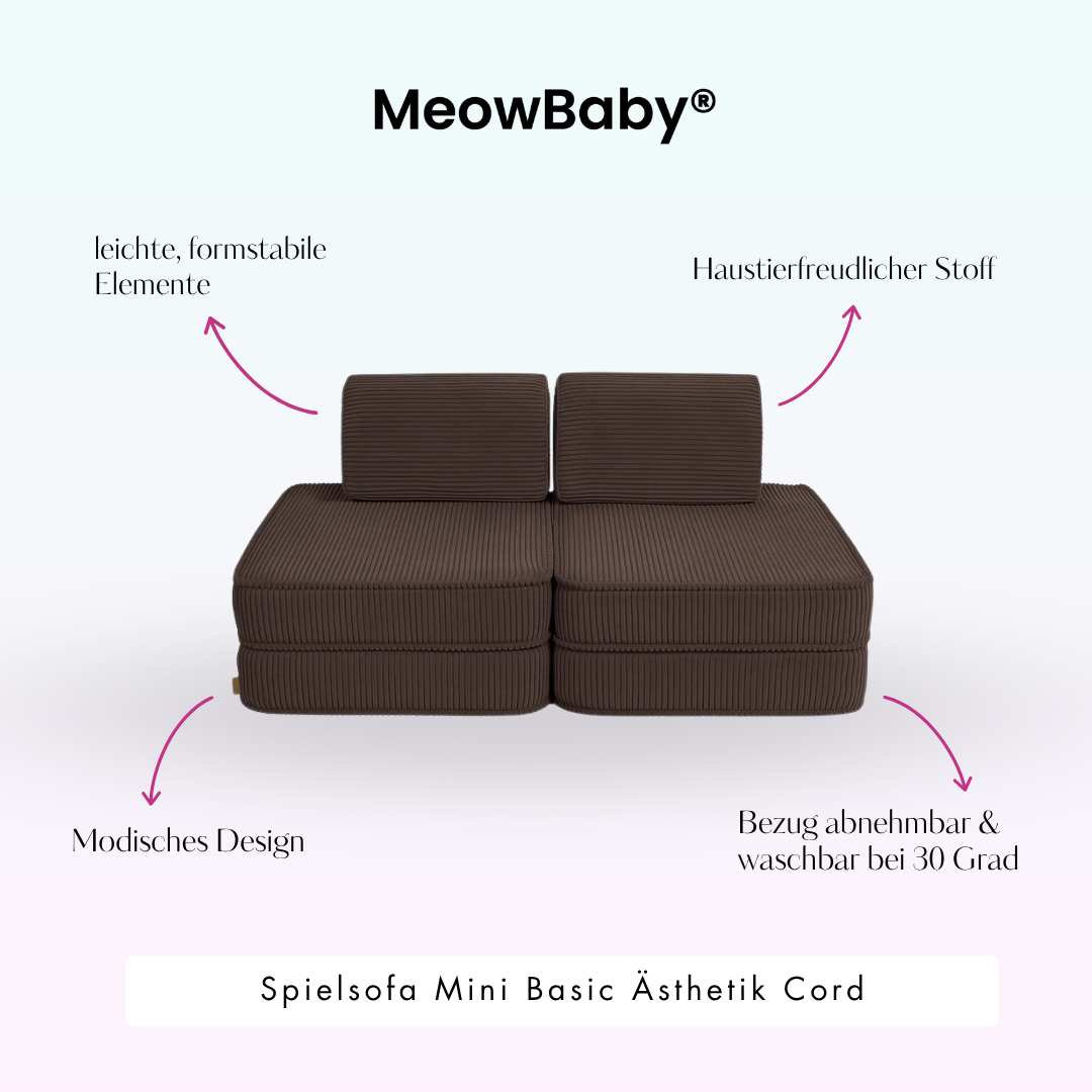 Play Sofa Aesthetics Cord Mini Basic - Classic Cord Edition