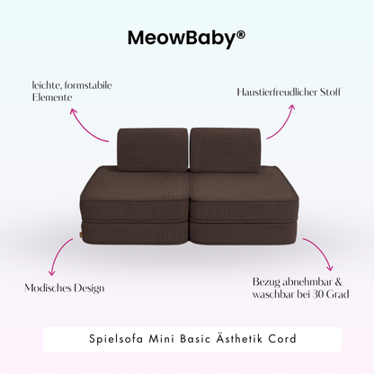 Play Sofa Aesthetics Cord Mini Basic - Classic Cord Edition