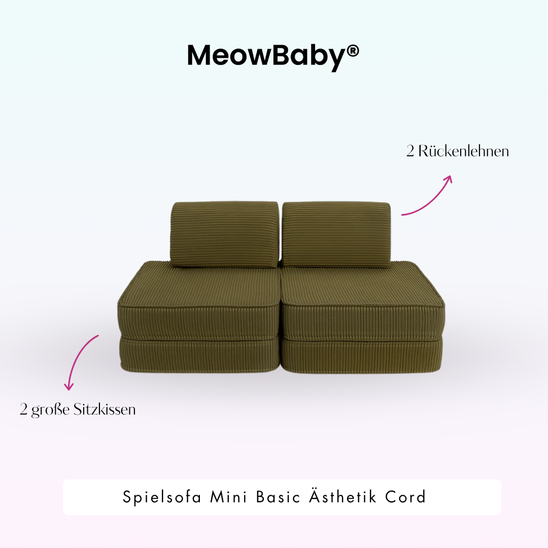 Play Sofa Aesthetics Cord Mini Basic - Classic Cord Edition