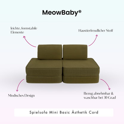 Play Sofa Aesthetics Cord Mini Basic - Classic Cord Edition
