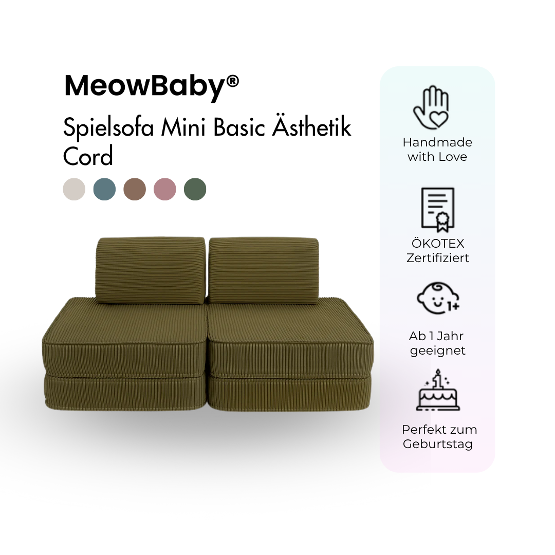 Play Sofa Aesthetics Cord Mini Basic - Classic Cord Edition