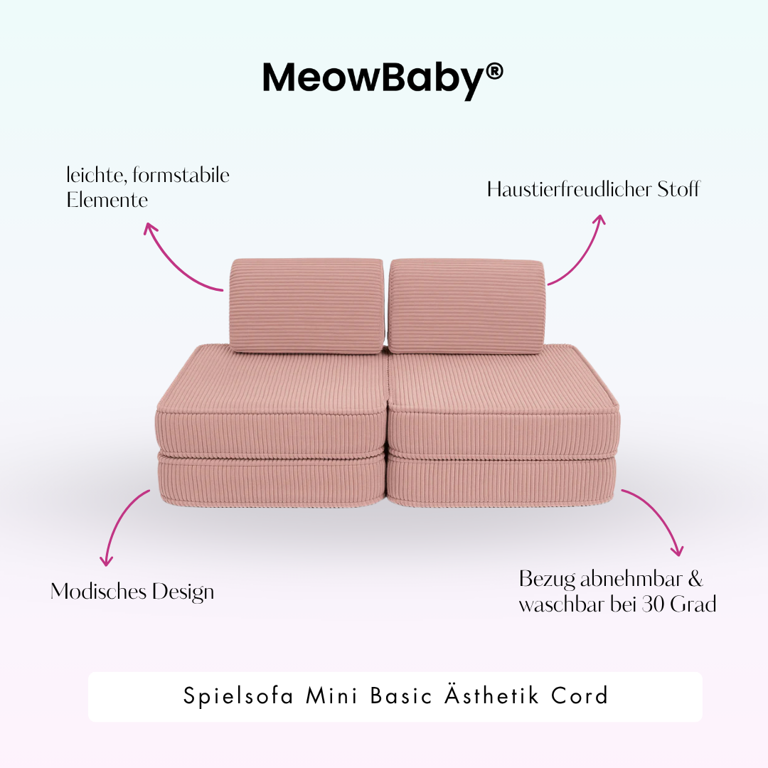 Play Sofa Aesthetics Cord Mini Basic - Classic Cord Edition