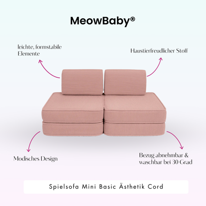 Play Sofa Aesthetics Cord Mini Basic - Classic Cord Edition