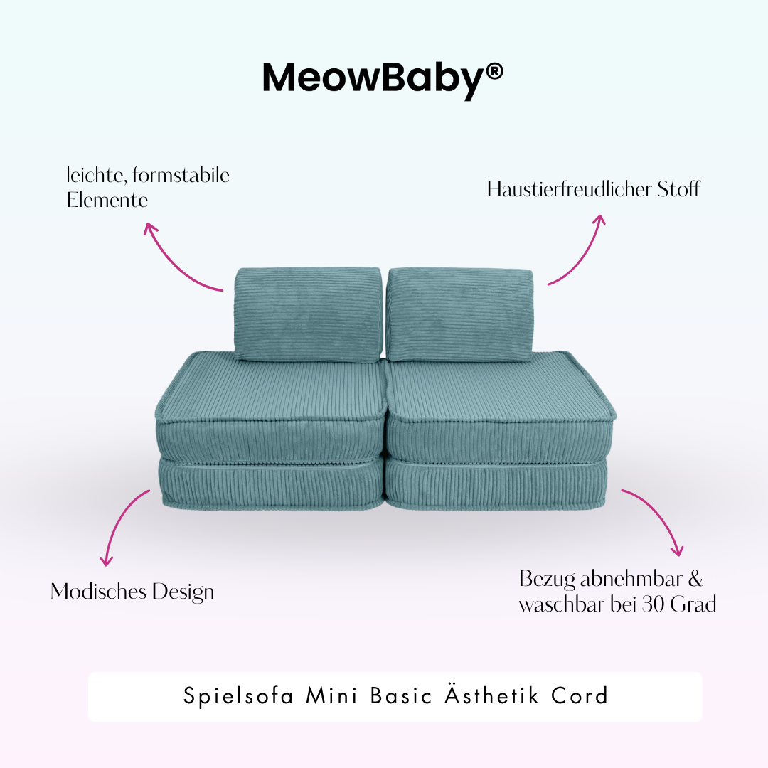 Play Sofa Aesthetics Cord Mini Basic - Classic Cord Edition