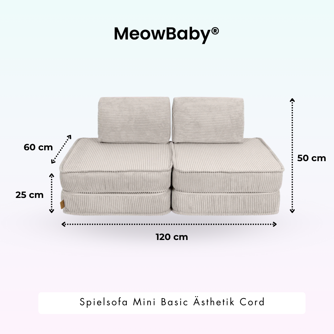 Play Sofa Aesthetics Cord Mini Basic - Classic Cord Edition