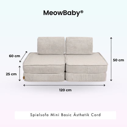 Play Sofa Aesthetics Cord Mini Basic - Classic Cord Edition