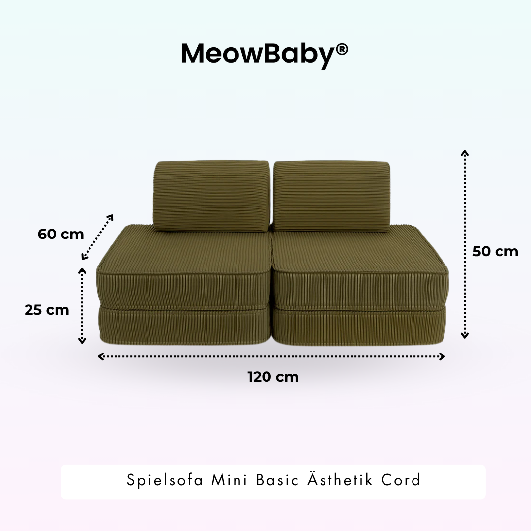 Play Sofa Aesthetics Cord Mini Basic - Classic Cord Edition