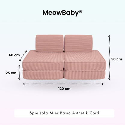 Play Sofa Aesthetics Cord Mini Basic - Classic Cord Edition