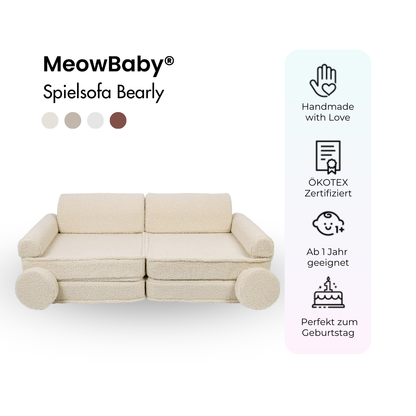 Play Sofa Bearly - Soft Teddy Edition