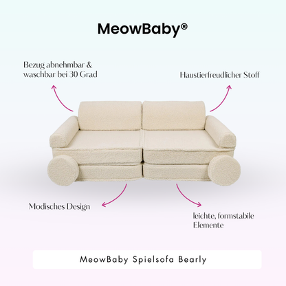 Play Sofa Bearly - Soft Teddy Edition