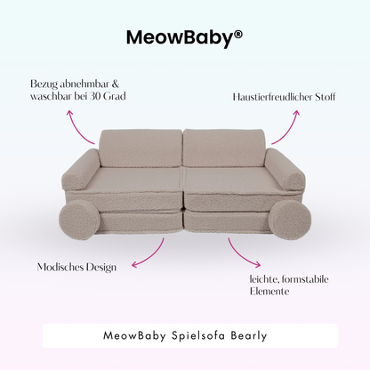 Play Sofa Bearly - Soft Teddy Edition
