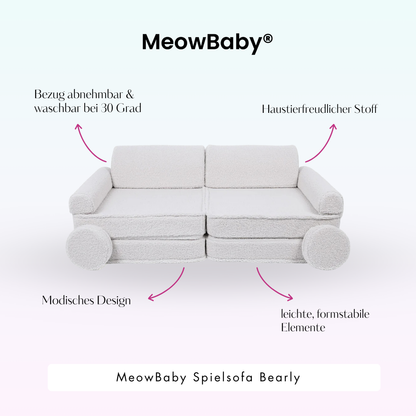 Play Sofa Bearly - Soft Teddy Edition