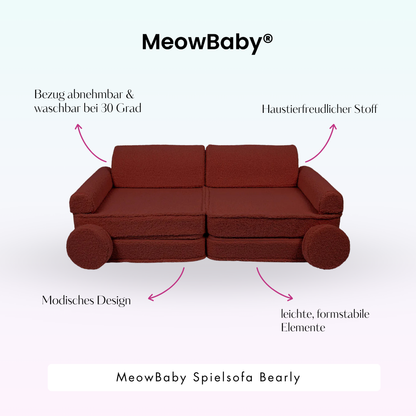 Play Sofa Bearly - Soft Teddy Edition