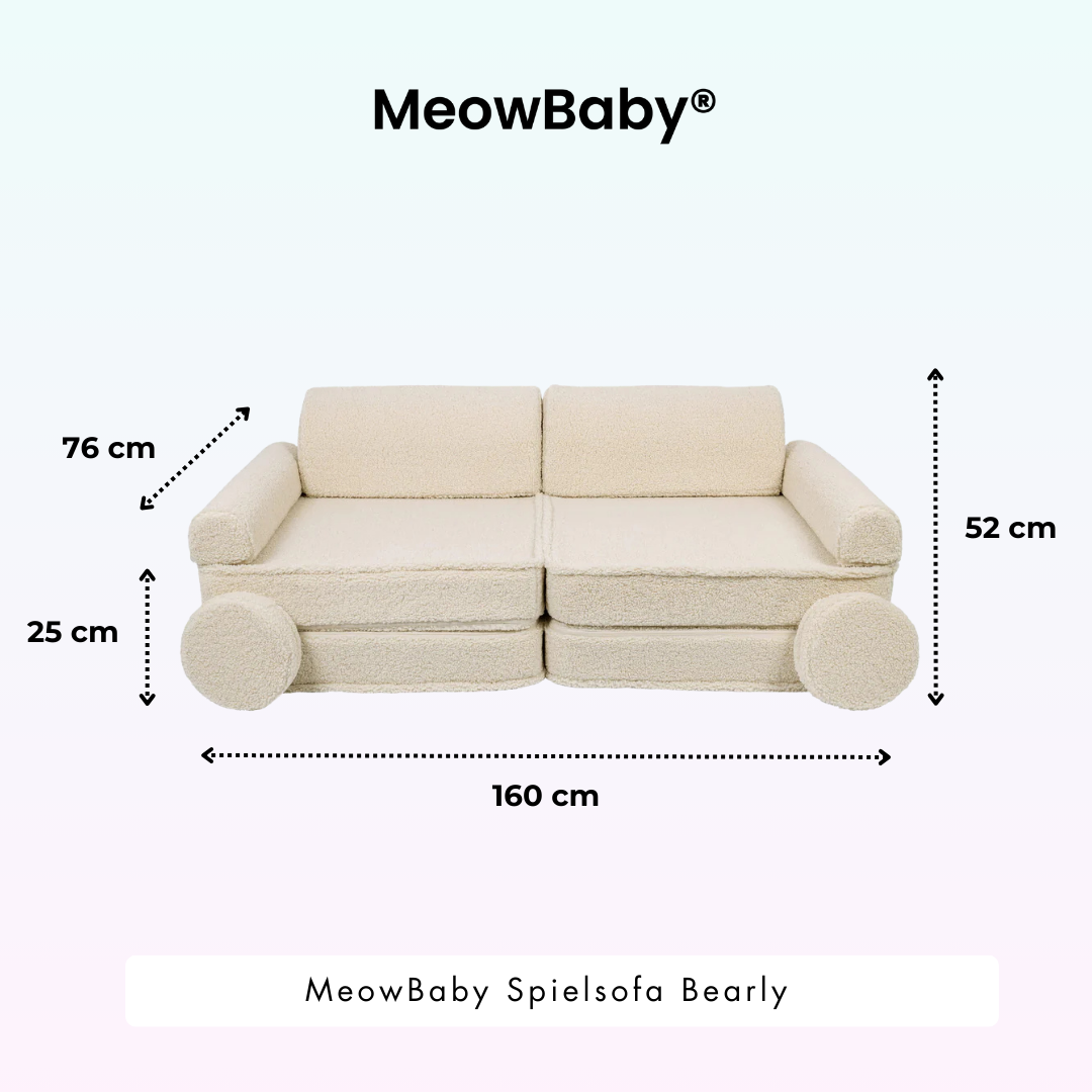 Play Sofa Bearly - Soft Teddy Edition