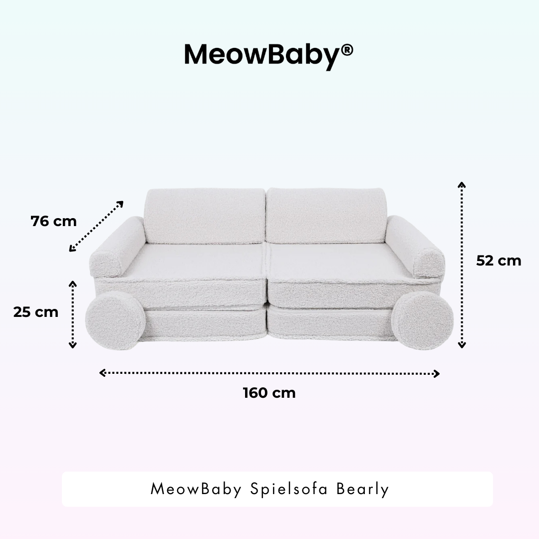 Play Sofa Bearly - Soft Teddy Edition