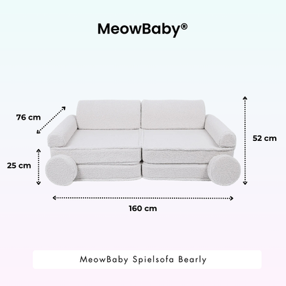 Play Sofa Bearly - Soft Teddy Edition