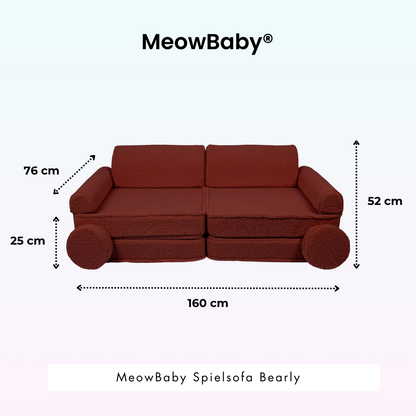 Play Sofa Bearly - Soft Teddy Edition