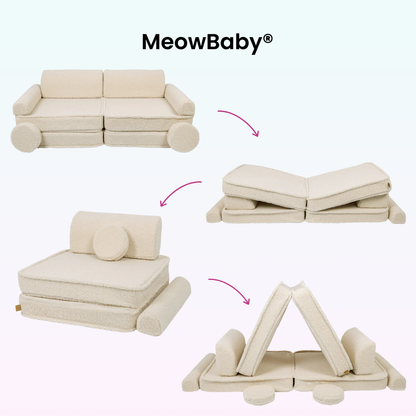 Play Sofa Bearly - Soft Teddy Edition