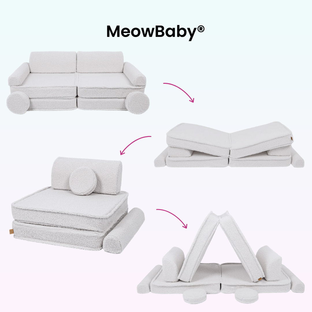 Play Sofa Bearly - Soft Teddy Edition