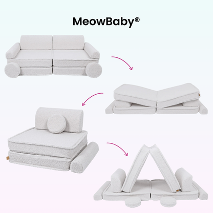 Play Sofa Bearly - Soft Teddy Edition