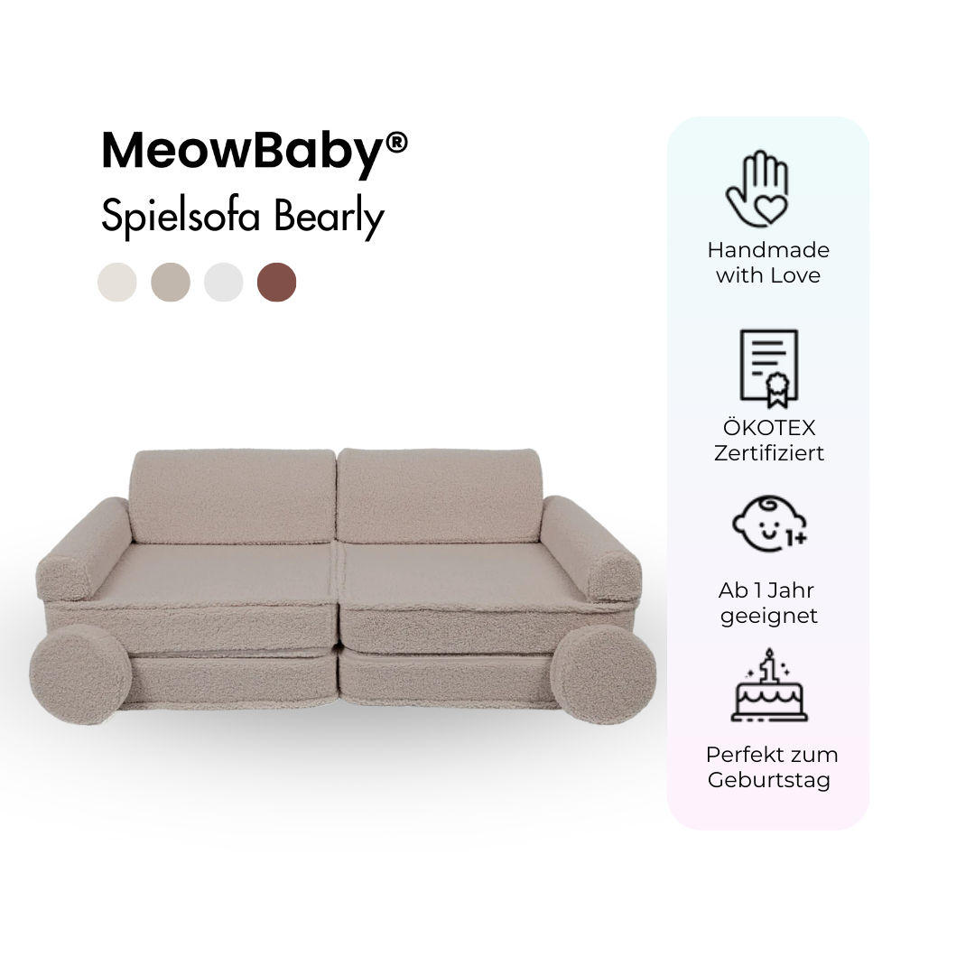 Play Sofa Bearly - Soft Teddy Edition