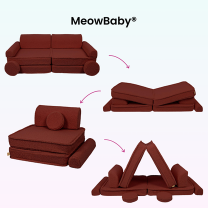 Play Sofa Bearly - Soft Teddy Edition