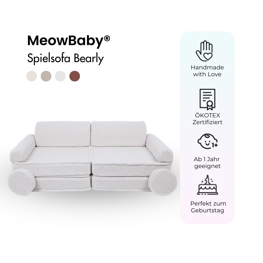 Play Sofa Bearly - Soft Teddy Edition