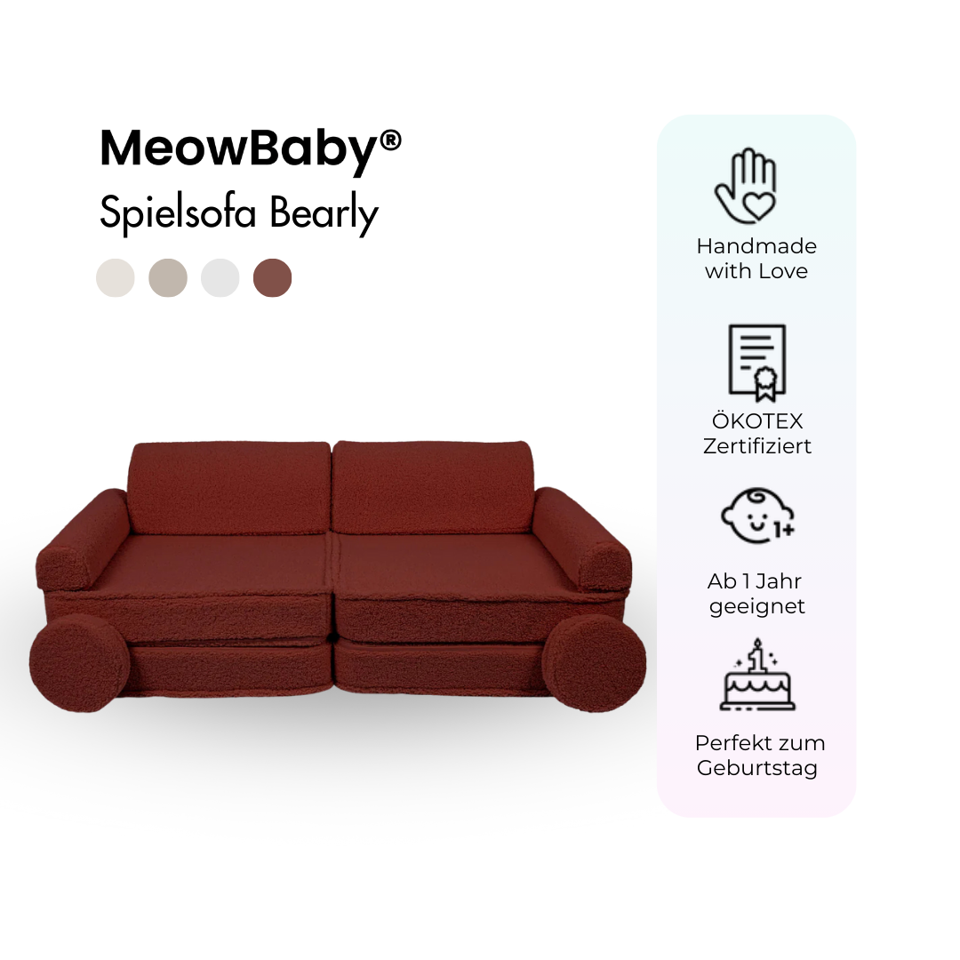 Play Sofa Bearly - Soft Teddy Edition