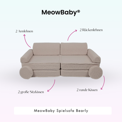 Play Sofa Bearly - Soft Teddy Edition