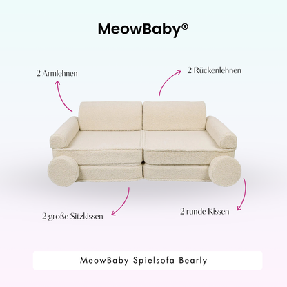 Play Sofa Bearly - Soft Teddy Edition