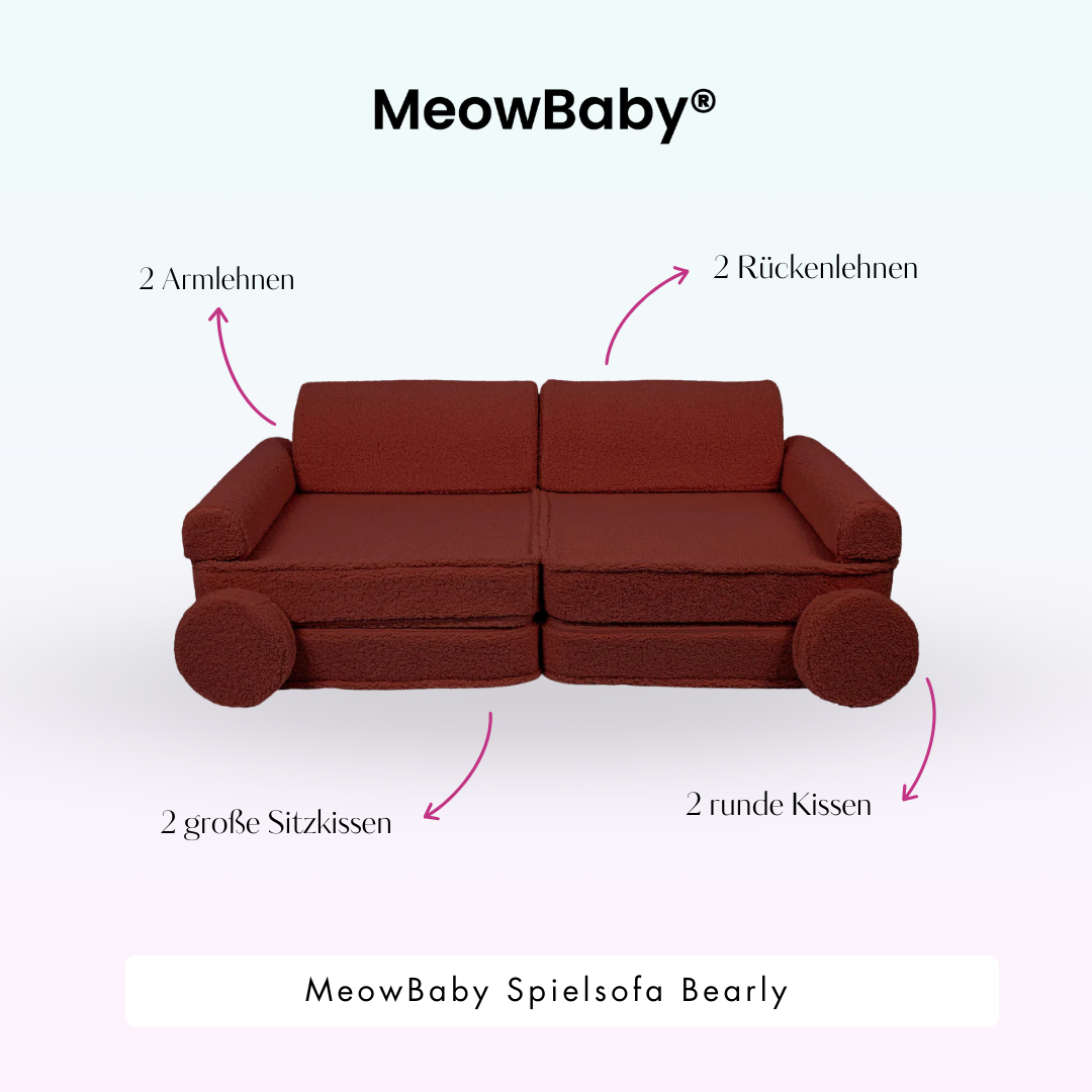 Play Sofa Bearly - Soft Teddy Edition