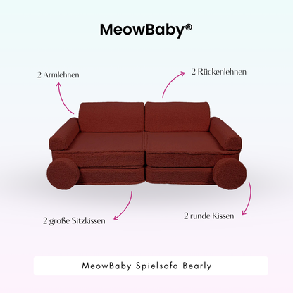 Play Sofa Bearly - Soft Teddy Edition