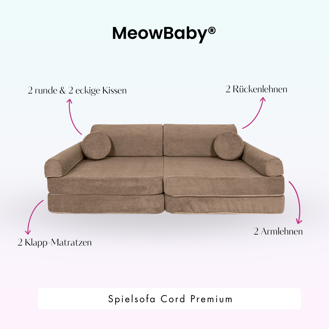 Play Sofa Cord Premium - Slim Cord Edition
