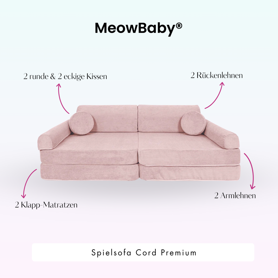 Play Sofa Cord Premium - Slim Cord Edition
