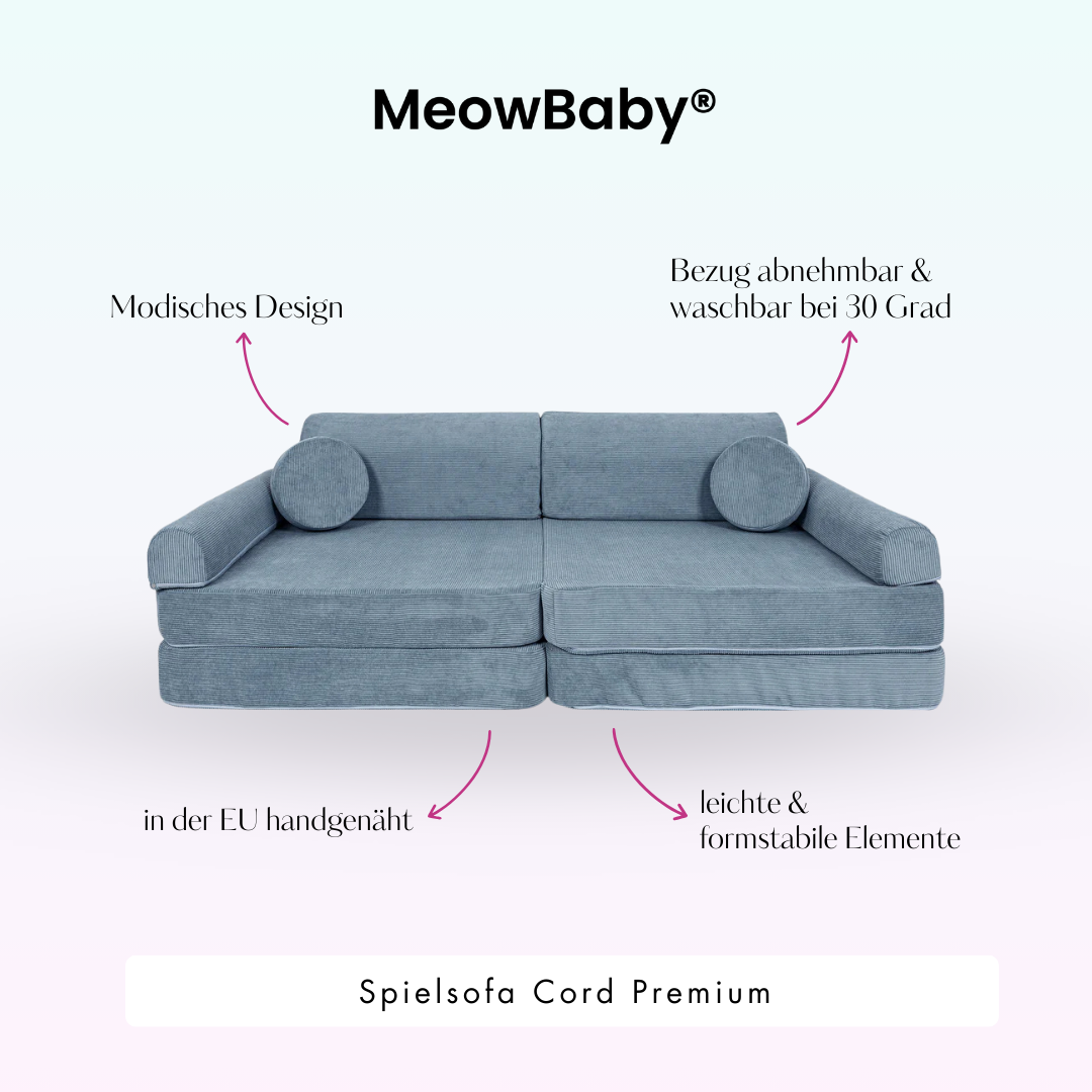 Play Sofa Cord Premium - Slim Cord Edition