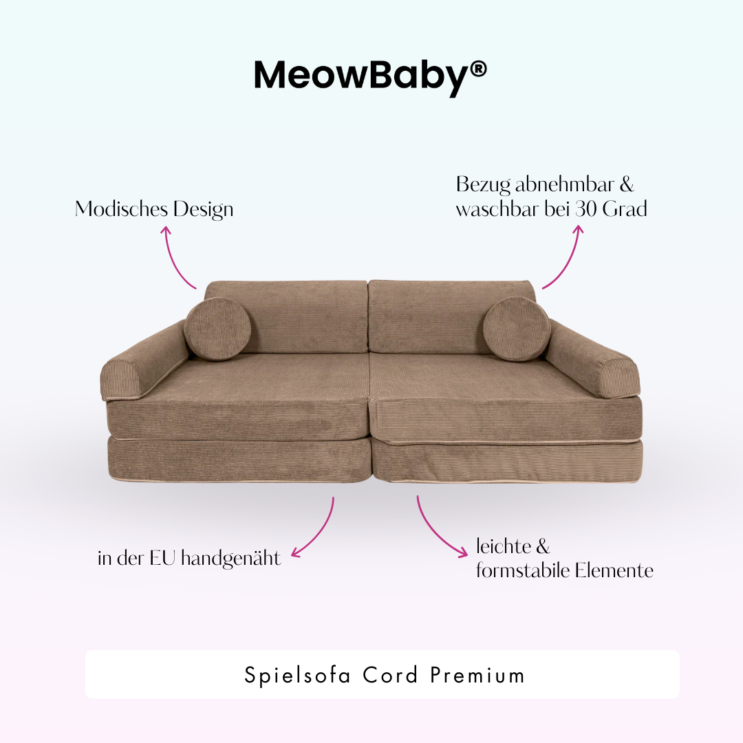 Play Sofa Cord Premium - Slim Cord Edition