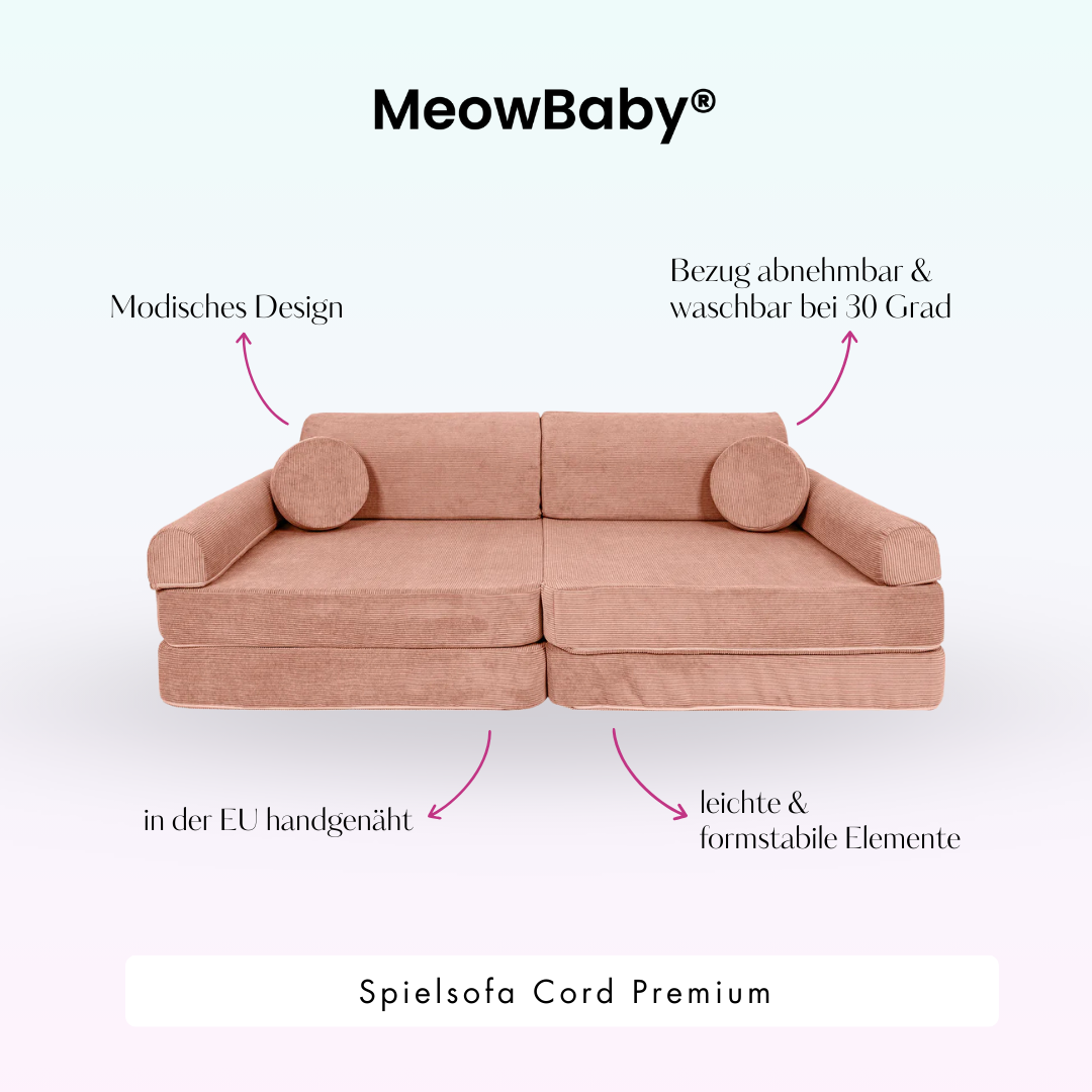 Play Sofa Cord Premium - Slim Cord Edition
